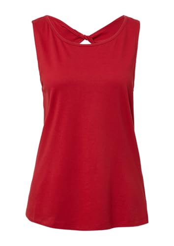 Top mit dekorativem Cut-Out mohnrot 38 von s.Oliver