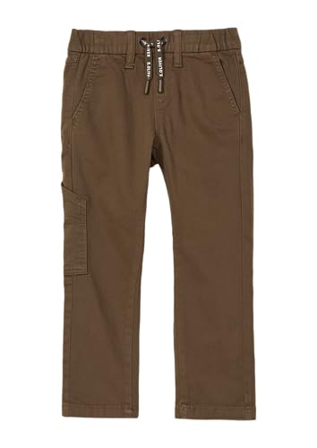 Twillhose Pelle/Regular Fit/Mid Rise/Straight Leg Dunkelbraun 140/SLIM von s.Oliver