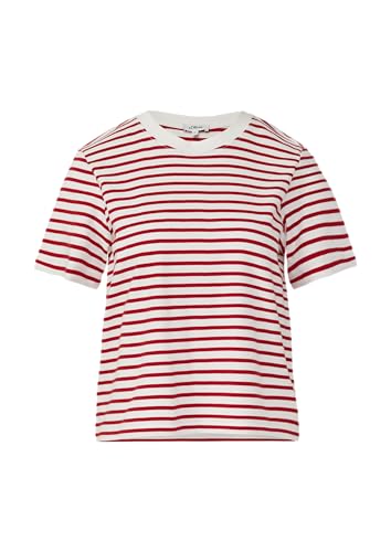 Verkürztes T-Shirt aus Interlockjersey mohnrot 42 von s.Oliver