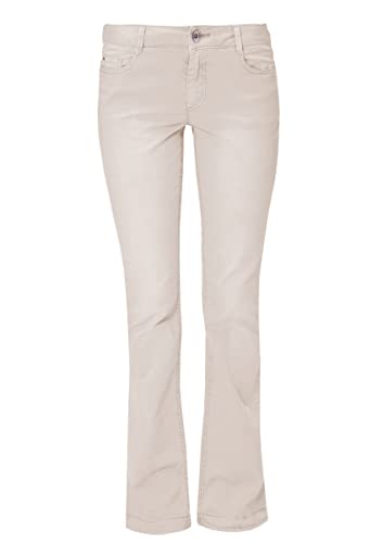 s.Oliver, Damen Hose 5-Pocket, Beige (sandstone 8018), Gr. 44/L34 von s.Oliver