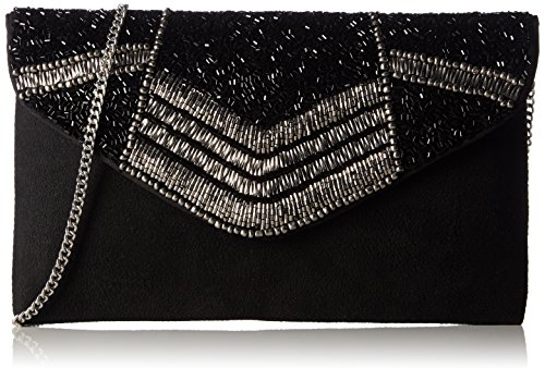 s.Oliver (Bags) 31.511.94.5361 31.511.94.5361 Damen Clutches 26x16x1 cm (B x H x T), Schwarz (Black AOP 99A2) von s.Oliver (Bags)