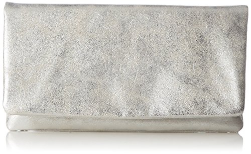 s.Oliver (Bags) 31.603.94.6285 Damen Clutches 26x14x1 cm (B x H x T), Silber (light silver metallic 0010) von s.Oliver