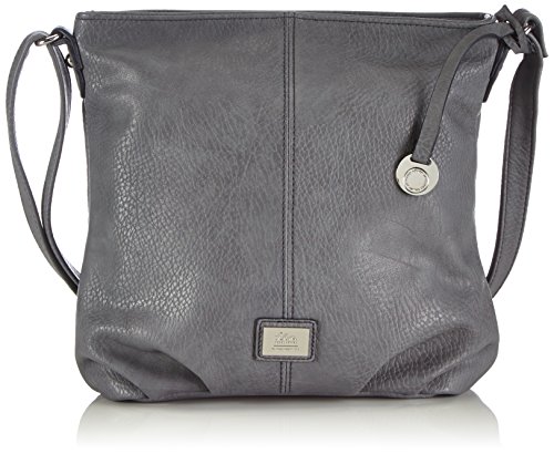 s.Oliver (Bags) 39.409.94.6895 39.409.94.6895 Damen Umhängetaschen 28x25x8 cm (B x H x T), Grau (Grau 9440) von s.Oliver