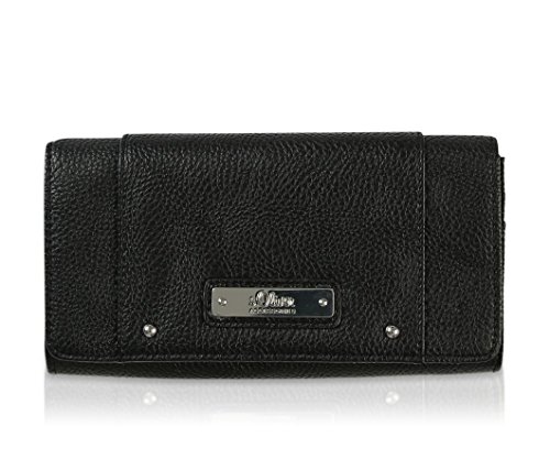 s.Oliver (Bags) 39.411.93.8771 39.411.93.8771 Damen Geldbörsen 19x10x1 cm (B x H x T), Schwarz (Black 9999) von s.Oliver