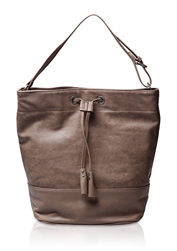 s.Oliver (Bags) 39.412.94.7463 Damen Umhängetaschen 28x36x18 cm (B x H x T), Braun (Bison 8623) von s.Oliver