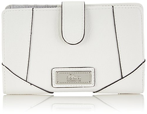 s.Oliver (Bags) 39.504.93.3000 39.504.93.3000 Damen Geldbörsen 16x10x1 cm (B x H x T), Weiß (White 0100) von s.Oliver