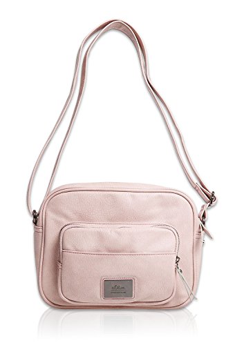 s.Oliver (Bags) 39.507.94.5190 Damen Umhängetaschen 26x20x7 cm (B x H x T), Pink (blushingrose 4049) von s.Oliver (Bags)