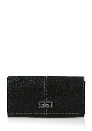 s.Oliver (Bags) 39.508.93.3035 39.508.93.3035 Damen Geldbörsen 19x10x1 cm (B x H x T), Schwarz (Black 9999) von s.Oliver