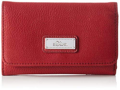 s.Oliver (Bags) 39.511.93.3066 39.511.93.3066 Damen Geldbörsen 16x10x1 cm (B x H x T), Rot (Capri red 3571) von s.Oliver