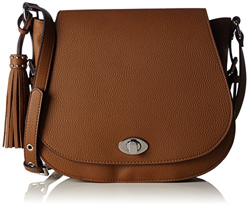 s.Oliver (Bags) 39.511.94.5295 39.511.94.5295 Damen Schultertaschen 27x22x9 cm (B x H x T), Braun (Cognac 8771) von s.Oliver (Bags)