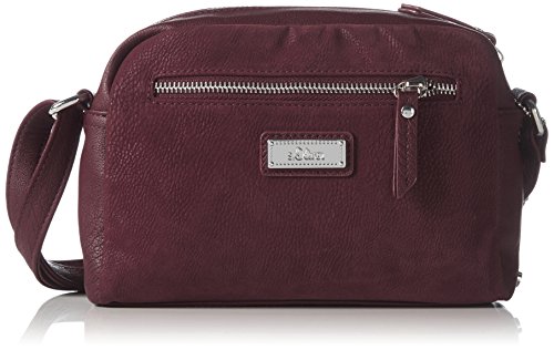 s.Oliver (Bags) 39.512.94.8252 Damen Umhängetaschen 21x16x5 cm (B x H x T), Rot (Dark Bordeaux 3996) von s.Oliver (Bags)
