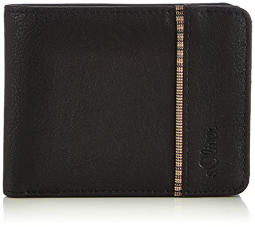 s.Oliver (Bags) 97.408.93.8752 97.408.93.8752 Herren Geldbörsen 13x10x2 cm (B x H x T), Schwarz (Schwarz 9999) von s.Oliver