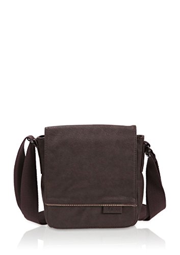 s.Oliver (Bags) 97.408.94.6876 97.408.94.6876 Herren Schultertaschen 20x21x7 cm (B x H x T), Braun (Braun 8875) von s.Oliver (Bags)