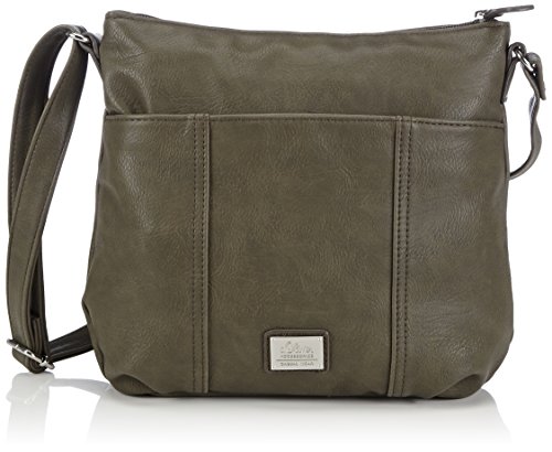 s.Oliver (Bags) CITY BAG 39.407.94.7222 Damen Umhängetaschen 26x24x6 cm (B x H x T), Grün (Grün 7984) von s.Oliver (Bags)