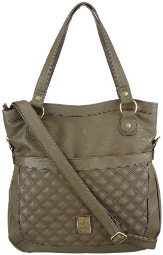 s.Oliver (Bags) Casual Quilted 39.308.94.6976, Damen Shopper, Grün (Grün 7984), 39x37x13 cm (B x H x T) von s.Oliver