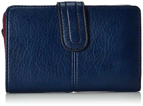 s.Oliver (Bags) Damen Portemonnaie, Blau (Dark Blue 5996), 19x10x1 cm von s.Oliver