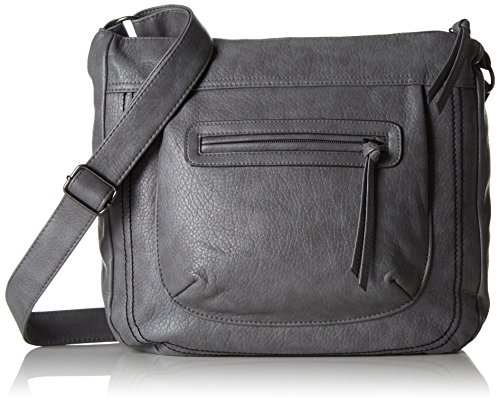 s.Oliver (Bags) Damen Shoulder Schultertaschen, Grau (Limestone 9477), 33x31x9 cm von s.Oliver