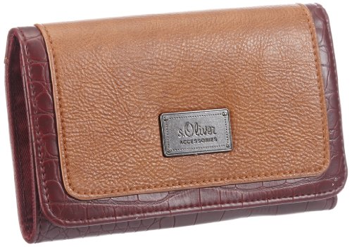 s.Oliver (Bags) Feminin Function 39.307.93.5341, Damen Geldbörsen, Rot (Rot 4974), 15x10x2 cm (B x H x T) von s.Oliver