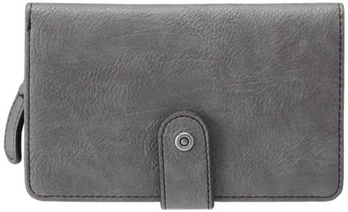 s.Oliver (Bags) Slouchy Pocket Wallet 39.310.93.5383, Damen Geldbörsen, Grau (Grau 9465), 16x10x2 cm (B x H x T) von s.Oliver