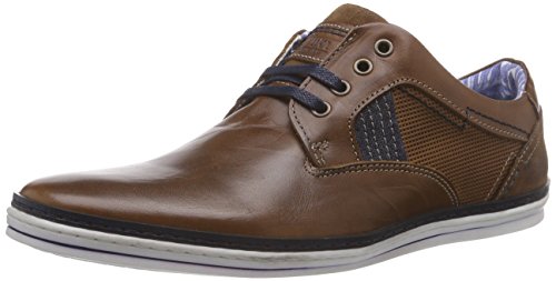 s.Oliver 13201, Herren Derby Schnürhalbschuhe, Grau (Cognac/Navy 380), 46 EU (11.5 Herren UK) von s.Oliver