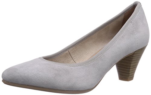 s.Oliver 22403, Damen Pumps, Grau (Quartz Suede 229), 40 EU (6.5 Damen UK) von s.Oliver