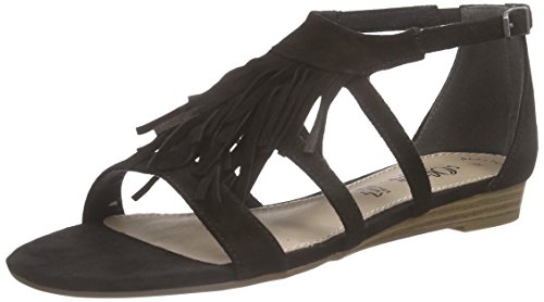 s.Oliver 28112, Damen Offene Sandalen, Schwarz (BLACK 001), 38 EU (5 Damen UK) von s.Oliver