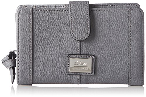 s.Oliver 39.509.93.3047 Damen Geldbörsen 16x10x1 cm (B x H x T), Grau (Grey 9464) von s.Oliver