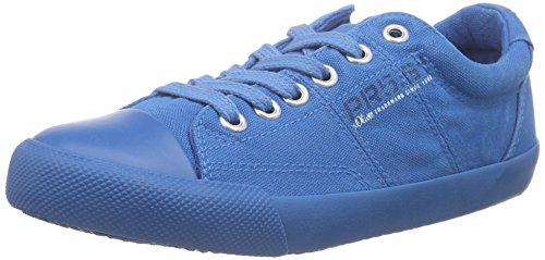 s.Oliver 43109, Unisex-Kinder Sneakers, Blau, 35 EU (2.5 Kinder UK) von s.Oliver