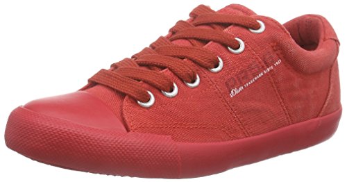 s.Oliver 43109, Unisex-Kinder Sneakers, Rot (RED 500), 32 EU (13.5 Kinder UK) von s.Oliver