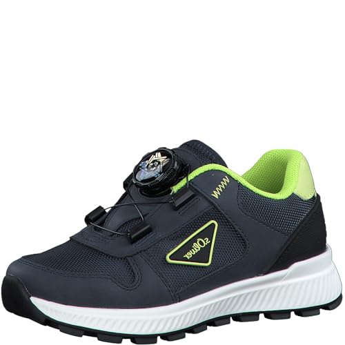 s.Oliver Jungen Sneaker mit dicker Sohle mit Gummizug, Blau (Navy), 31 von s.Oliver