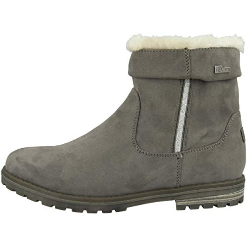 s.Oliver 5-5-46404-25 210 Stiefelette, LT Grey, 33 EU von s.Oliver