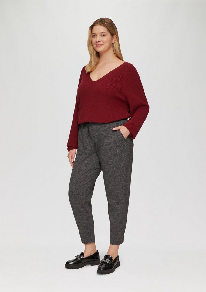 s.Oliver 7/8-Hose Hose Elastische Jogpants mit Muster von s.Oliver