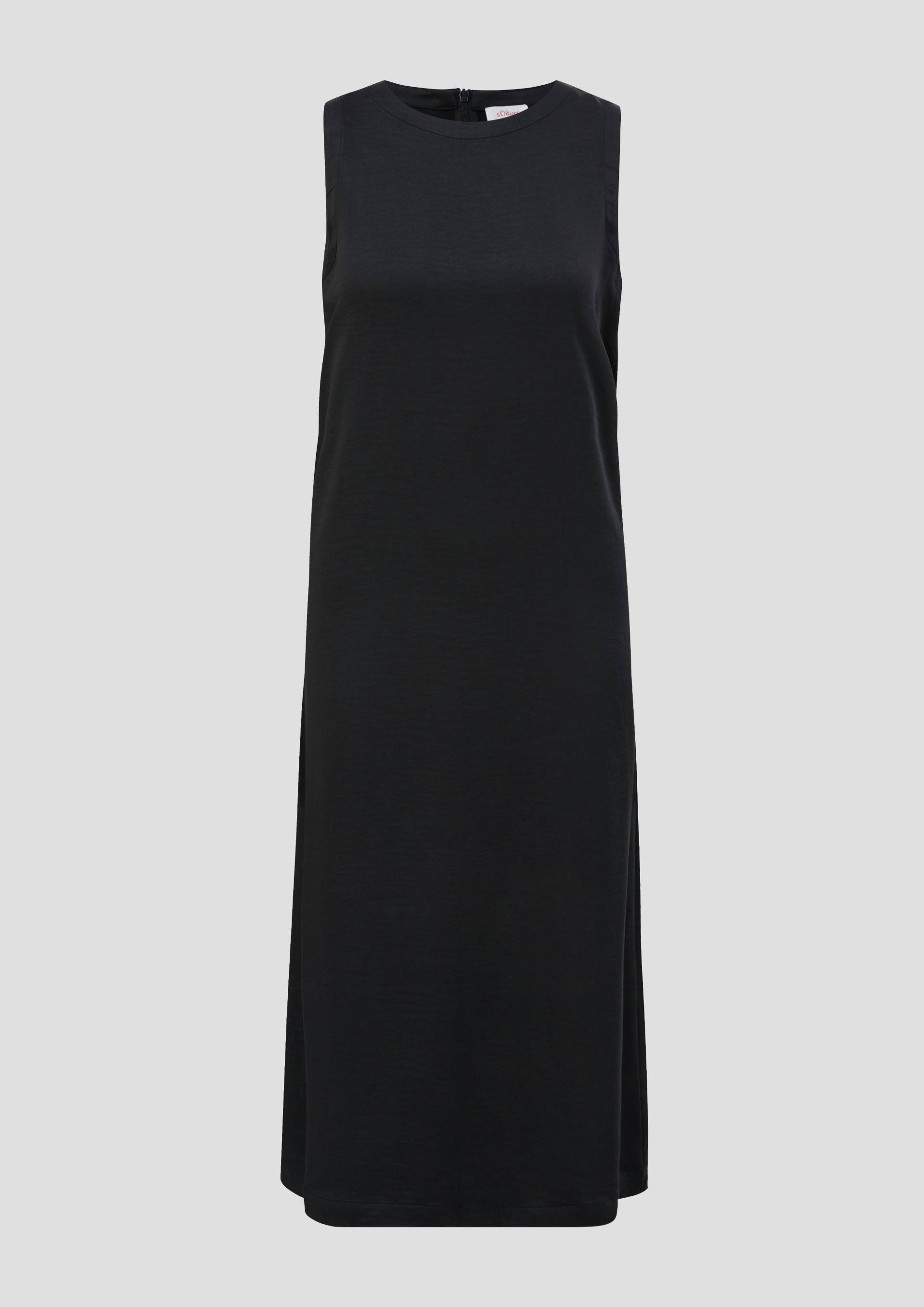 s.Oliver - Ärmelloses Midikleid, Damen, schwarz von s.Oliver