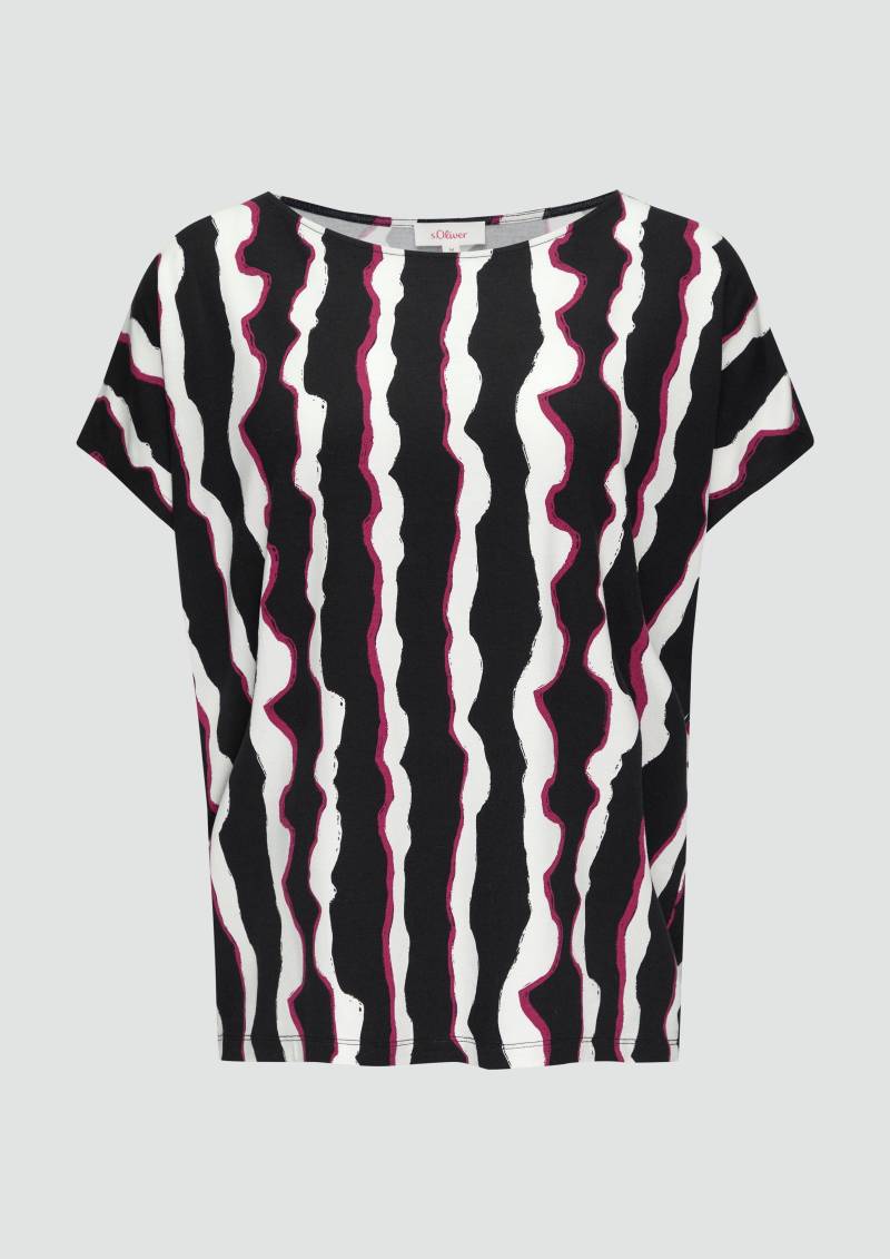 s.Oliver - Ärmelloses T-Shirt aus fließendem Viskosestretch, Damen, schwarz s.Oliver - Ärmelloses T-Shirt aus fließendem Viskosestretch, Damen, schwarz von s.Oliver
