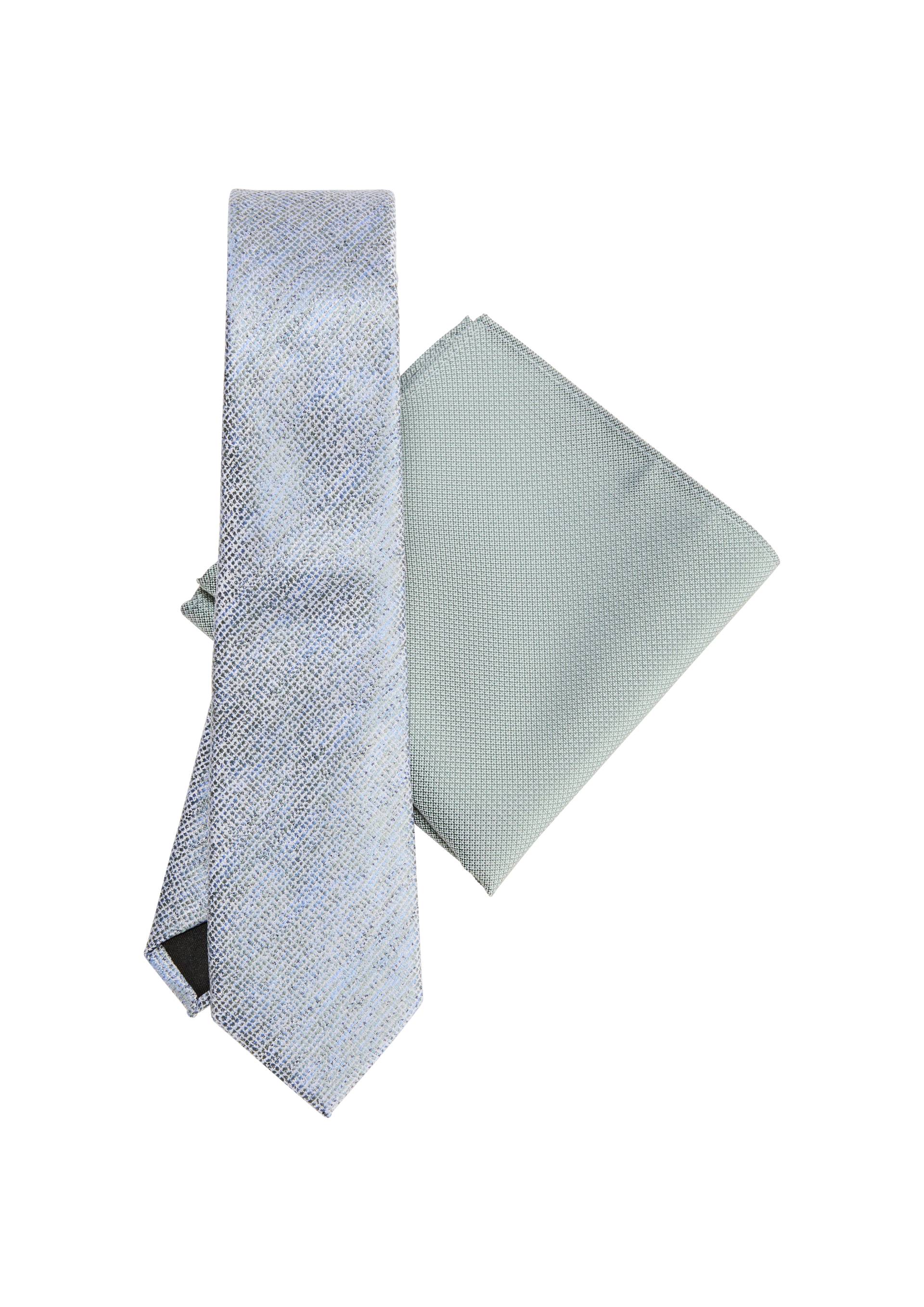 s.Oliver - Accessoires-Box mit Krawatte und Tuch, Herren, grün von s.Oliver