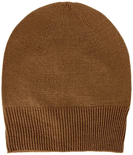 s.Oliver Accessoires Damen 10.2.17.25.272.2119606 Beanie-Mütze, braun, 1 von s.Oliver