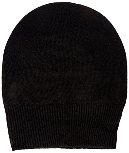 s.Oliver Accessoires Damen 10.2.17.25.272.2119606 Beanie-Mütze, schwarz, 1 von s.Oliver