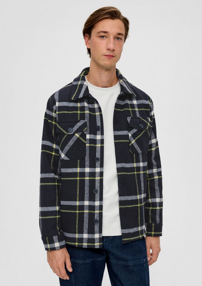 s.Oliver Hemdjacke Outdoor-Jacke Overshirt in Flanell-Qualität von s.Oliver