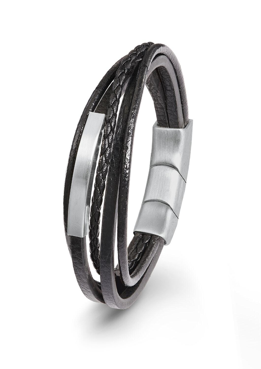 s.Oliver - Armband schwarz - Gr. - 21 von s.Oliver