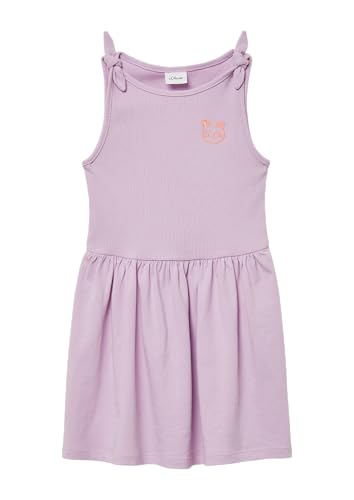 Ausgestelltes Kleid mit Knotendetail und Stickerei Flieder 122 von s.Oliver