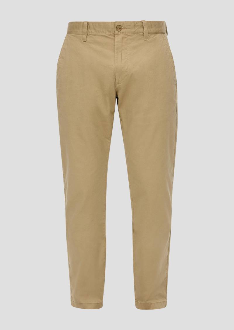s.Oliver - Austin: Slim Fit-Chino aus Baumwolltwill, Herren, Beige von s.Oliver