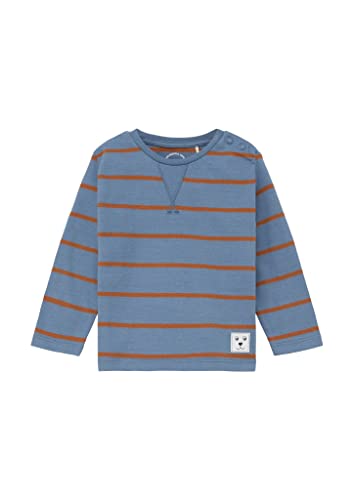 s.Oliver Junior Baby Boys 10.1.14.12.130.2122380 T-Shirts Langarm, Blau 52G1, 80 von s.Oliver