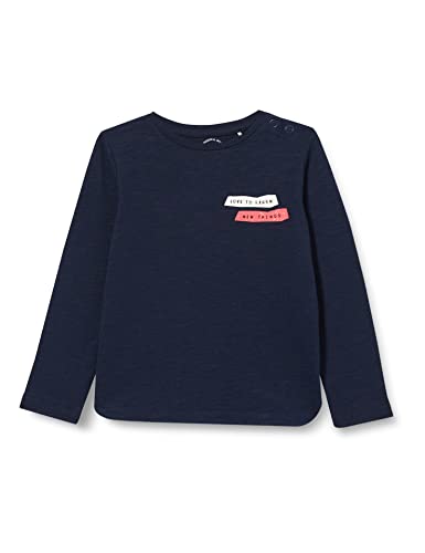 s.Oliver Baby - Mädchen 2119897 T-Shirt, Navy #252440, 86 von s.Oliver