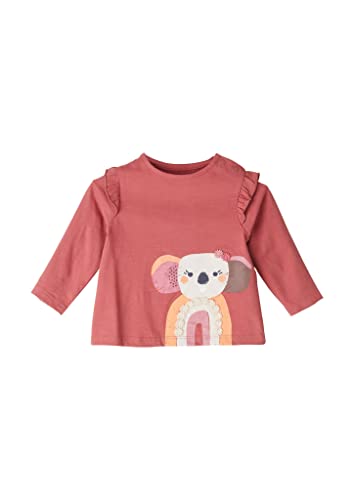 s.Oliver Baby - Mädchen 2119901 T-Shirt, Rubinrot, 62 von s.Oliver