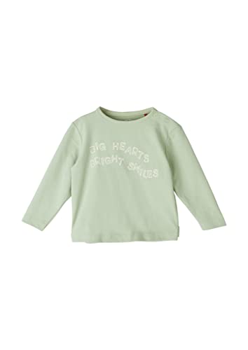 s.Oliver Baby - Mädchen 2120126 Langarmshirt, Grün #B2beb5, 92 von s.Oliver