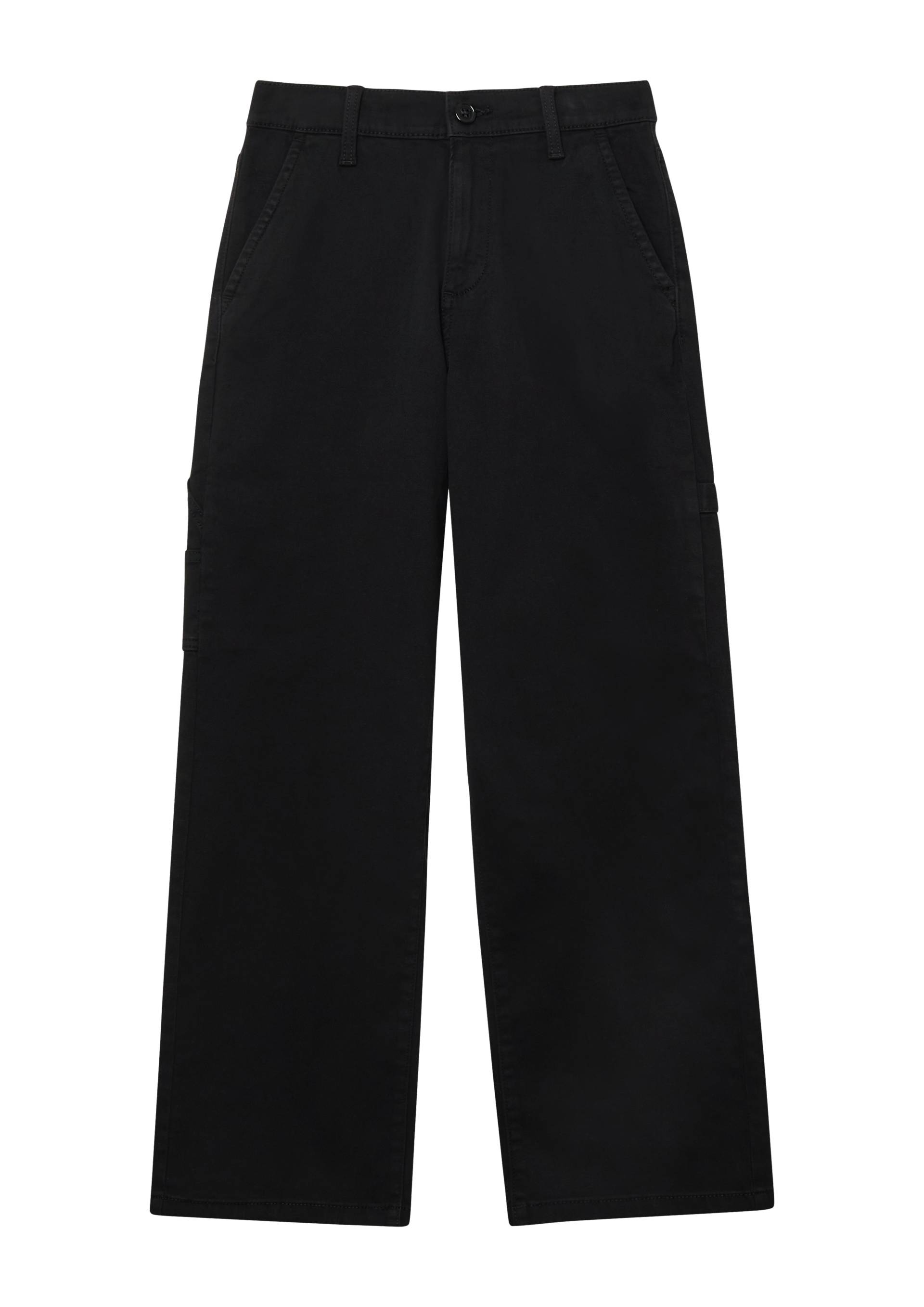 s.Oliver - Baggy / Relaxed Fit / Mid Rise / Wide Leg / Worker Style, Jungen, schwarz von s.Oliver