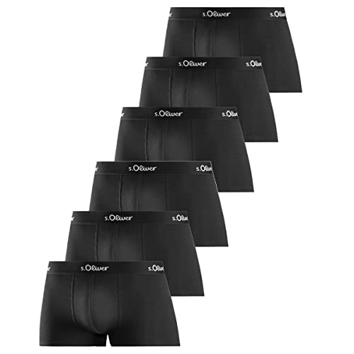 s.Oliver - Basic - Hip-Short/Pant - 6er Pack (XL Schwarz) von s.Oliver