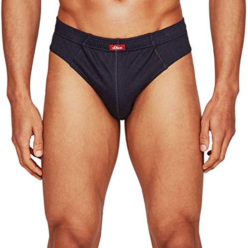 s.Oliver Herren Red Label Multipack Slips, Blau (Blue 5958), M EU von s.Oliver