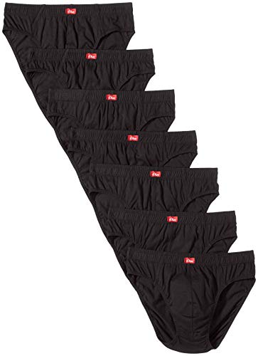 s.Oliver Herren Slip 26.899.97.2942, 7er Pack, Schwarz (Black 9999), Gr. X-Large von s.Oliver