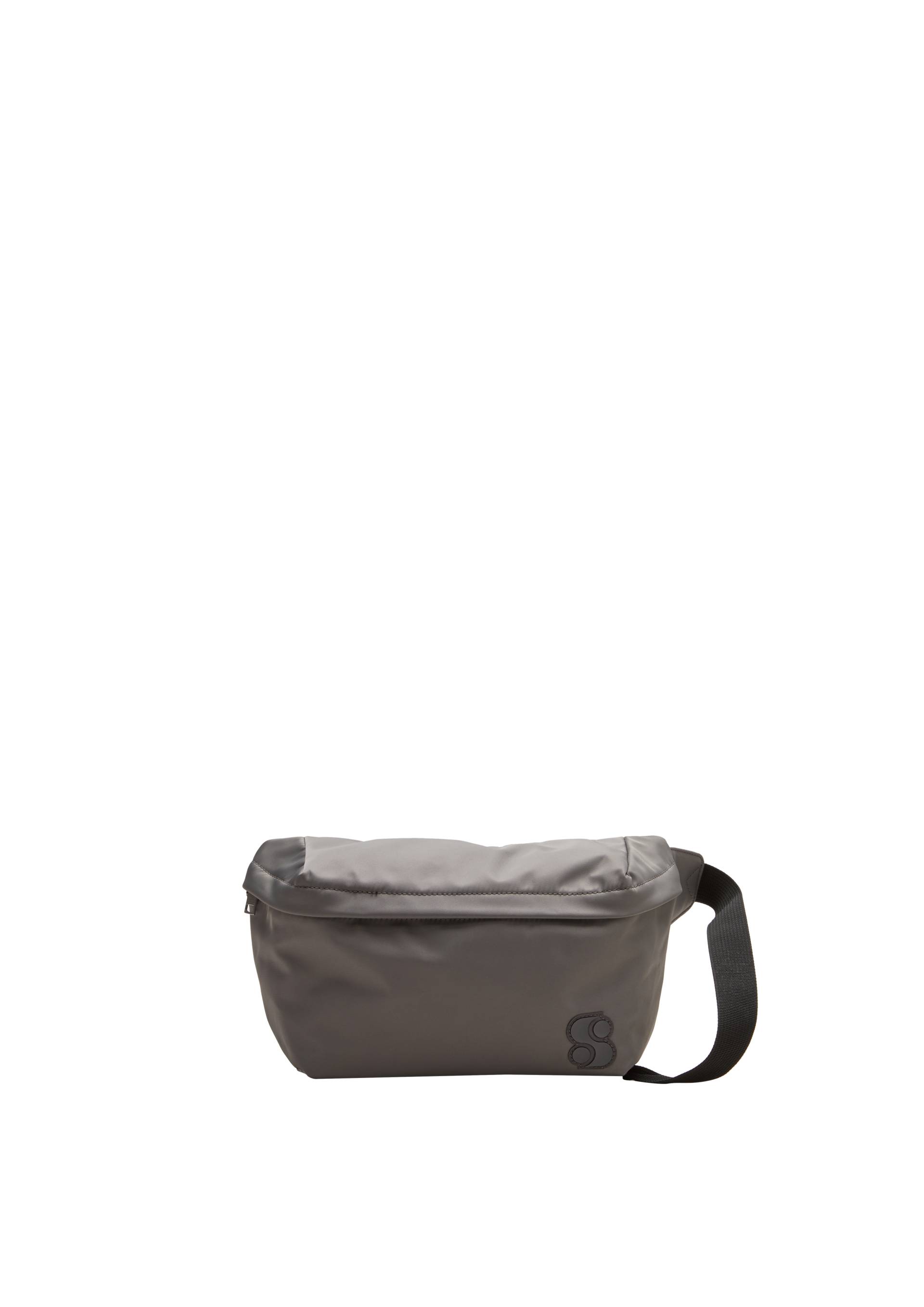 s.Oliver - Belt Bag mit Logodetail, Herren, grau von s.Oliver